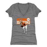 Jose Iglesias Women's V-Neck T-Shirt | 500 LEVEL