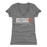 Jose Iglesias Women's V-Neck T-Shirt | 500 LEVEL